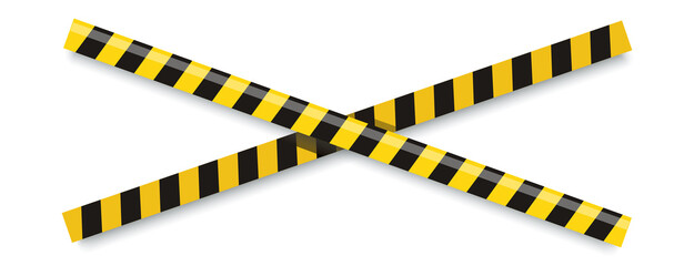 warning tape official crime and danger tapes  illustration