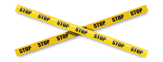 warning tape official crime and danger tapes  illustration