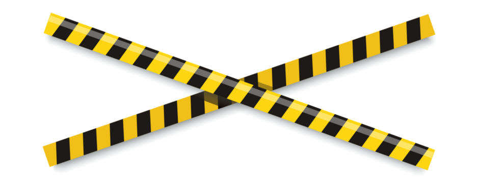 warning tape official crime and danger tapes  illustration