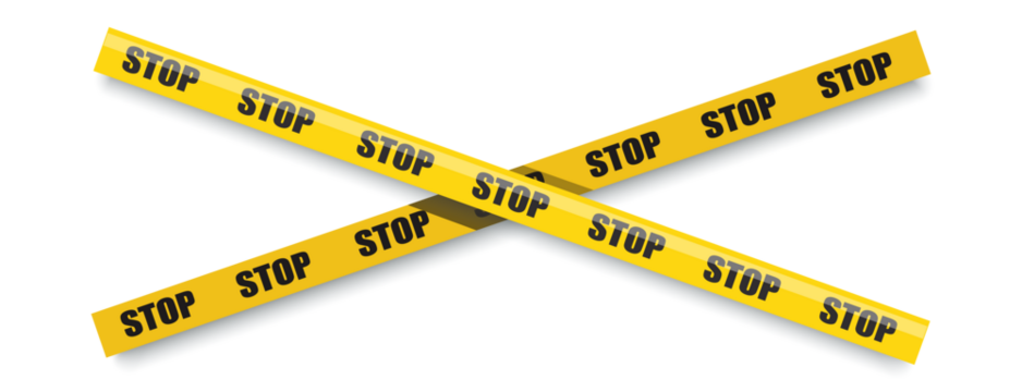 warning tape official crime and danger tapes  illustration