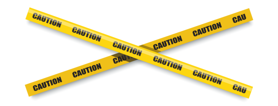 warning tape official crime and danger tapes  illustration