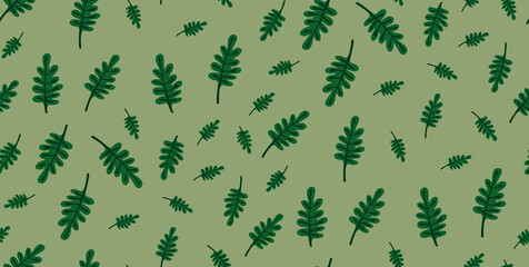 moss seamless pattern. Hand drawn minimal abstract organic shapes pattern. contemporary template for design