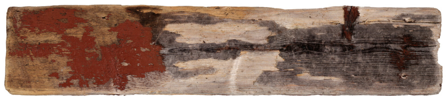 High resolution driftwood plank (PNG)