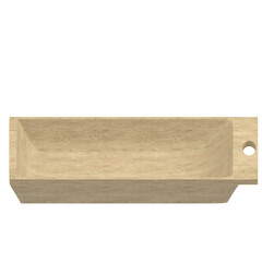 3d rendering illustration of a kneading trough