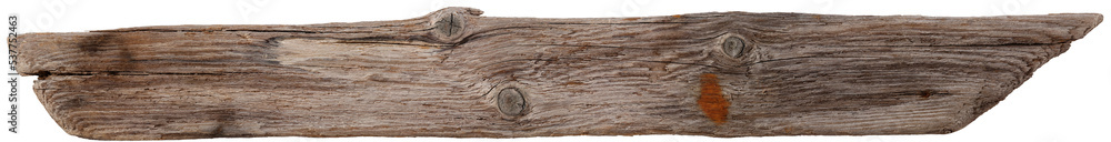 Wall mural high resolution driftwood plank (png)