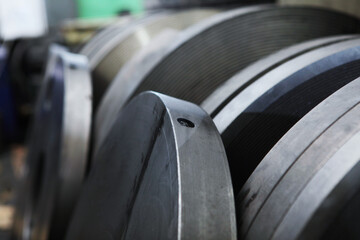Heavy industry. Harmful production.Metal blanks for large diameter bearings. Production of...