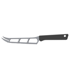 3d rendering illustration of a knife for soft cheese