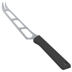 3d rendering illustration of a knife for soft cheese