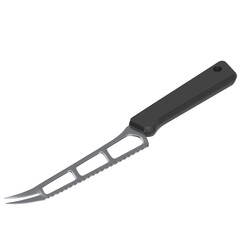 3d rendering illustration of a knife for soft cheese