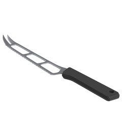 3d rendering illustration of a knife for soft cheese