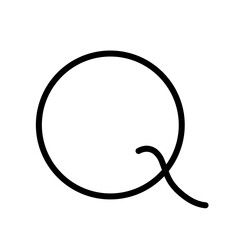 doodle alphabet abcd hand drawn