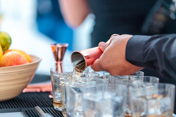 Watch the Magic Happen: Cocktails Being Prepared at Your Next Event