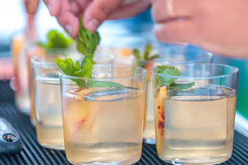 Watch the Magic Happen: Cocktails Being Prepared at Your Next Event