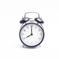alarm clock isolated on white