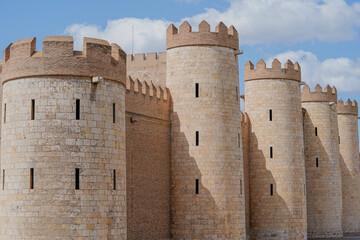 Aljaferia palace, Zaragoza, Spain