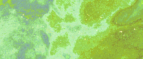 abstract green background with drops, Creative green and white shades hand drawn texture. watercolor Paper textured aquarelle canvas for modern creative design.