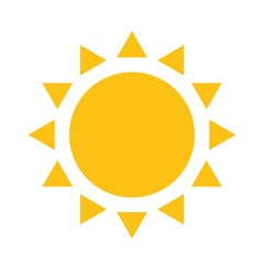 Brightness Icon, Intensity Setting sun icon