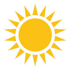 Brightness Icon, Intensity Setting sun icon