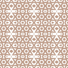 Geometric pattern. Seamless vector background. Ethnic graphic design.