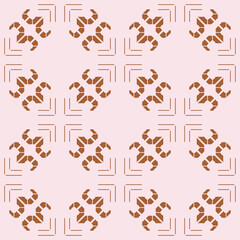 Geometric pattern. Seamless vector background. Ethnic graphic design.