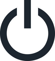 Power button icon.