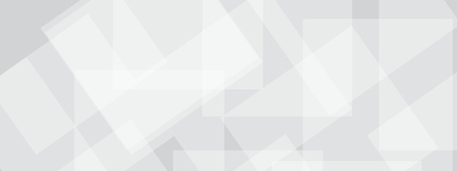 Abstract white and grey geometric overlapping square pattern, design of technology background with shadow. Vector illustration. You can use for add, poster, design artwork, template, banner, wallpaper
