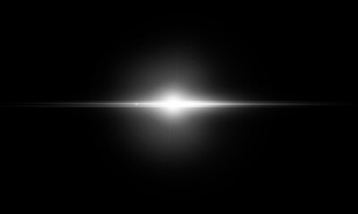 Beautiful light flares. Glowing streaks on dark background. Luminous abstract sparkling lined background. light effect wallpaper. Sci fi technology.