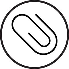 Paper Clip Icon Style