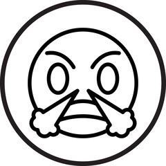 Angry Icon Style
