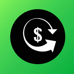 Obraz premium dollar sign icon