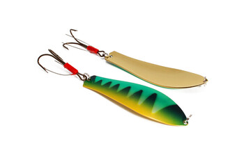 Lure for fishing i white background