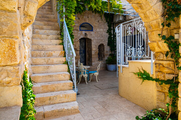 The city of Safed in Israel