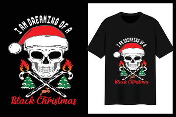 Fototapeta premium Best Christmas t shirt design concept Vector.