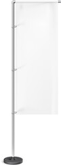 White outdoor feather flag, stander advertising banner shield
