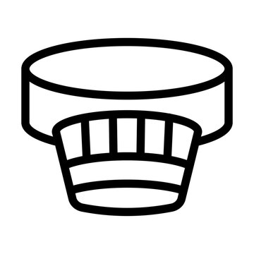 Smoke Detector Icon Design