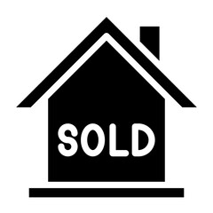 house sold icon