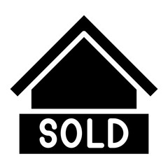 house sold icon