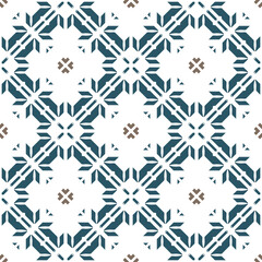 Geometric pattern. Seamless vector background. Ethnic graphic design.