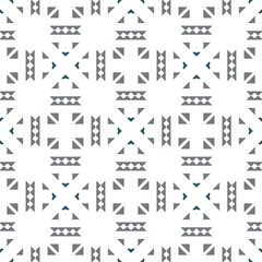 Geometric pattern. Seamless vector background. Ethnic graphic design.