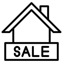 house sale icon