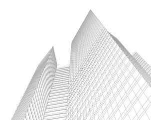 Fototapeta premium abstract architectural background