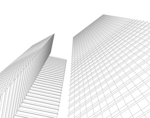 Fototapeta premium abstract architecture background