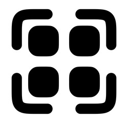 scan icon, ecommerce vector icons