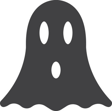 Ghost Vector Icon which is suitable for commercial work and easily modify or edit it

