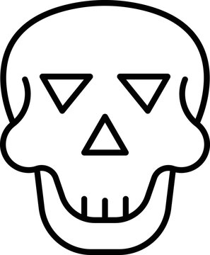 Devil Face Vector Icon which is suitable for commercial work and easily modify or edit it
