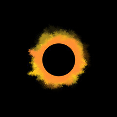 Set of isolated abstract aqua spot with gradient or dynamic color.Vector colorful neon templates. Circle shapes with vivid gradients. Fluid gradients for banners, Abstract liquid shape black, 3d.eps10