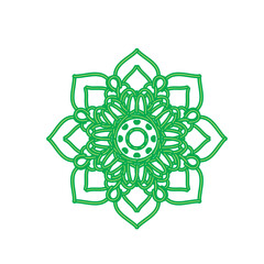 green mandala