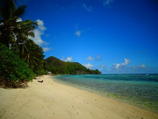 Seychelles, Praslin island, La Blague cove