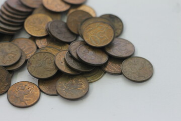 stack of coins