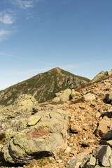 Magnificent Hiking trip to Mount Lafayette on a clear summer day